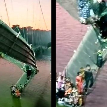 India, ponte crollato