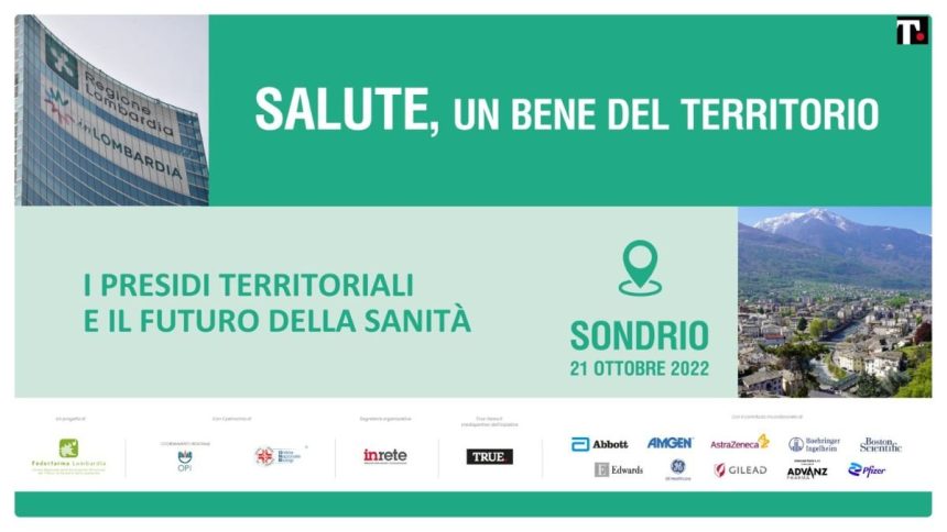 Il Roadshow “Salute, un bene del territorio” arriva a Sondrio: appuntamento il 21 ottobre