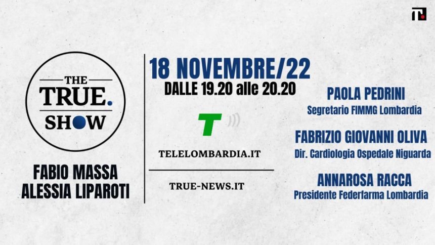 The True Show venerdì 18 novembre: al centro la prevenzione per un paziente consapevole