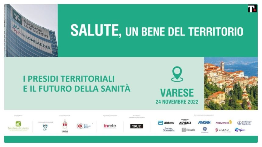 Torna il roadshow “Salute, un bene del territorio”: appuntamento il 24 novembre a Varese