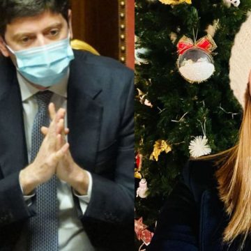 Speranza contro la Meloni