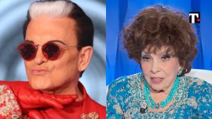 Cristiano Malgioglio Gina Lollobrigida