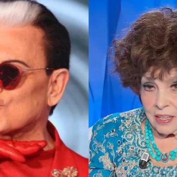 Cristiano Malgioglio Gina Lollobrigida