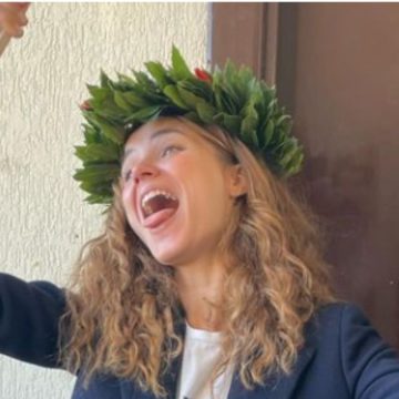 Giusy Buscemi laureata lettere
