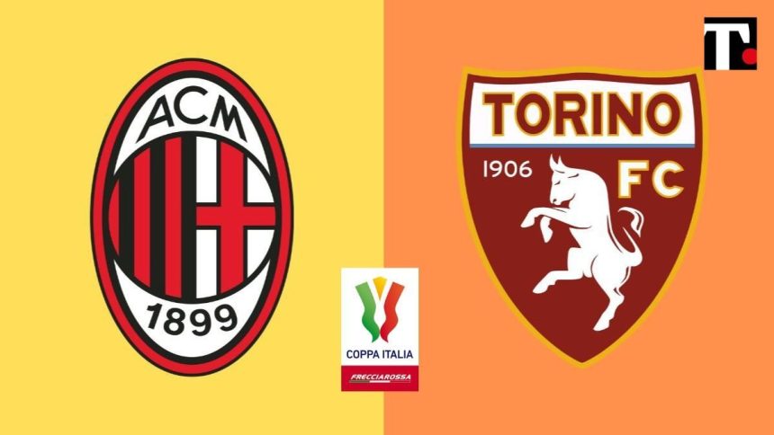 Coppa Italia, Milan-Torino: le probabili formazioni
