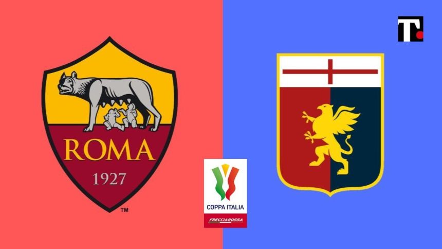 Coppa Italia, Roma-Genoa: le probabili formazioni