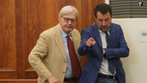 Salvini contro Sgarbi