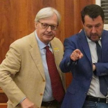 Salvini contro Sgarbi