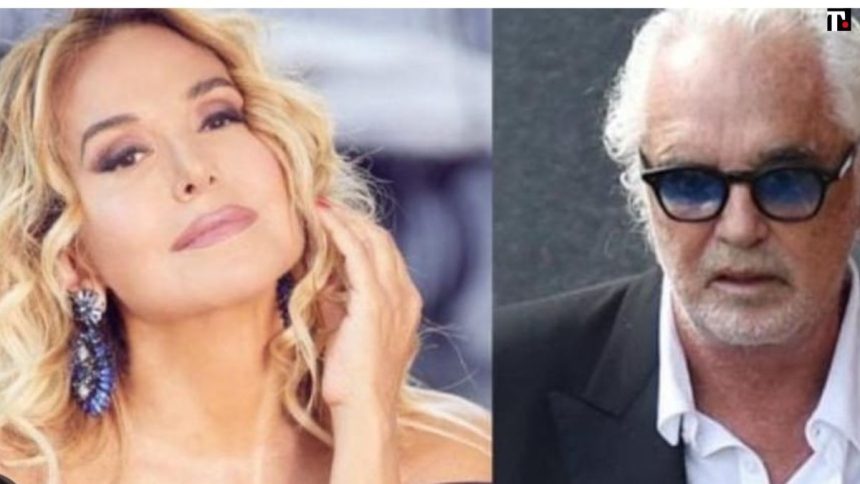 Barbara D'Urso e Flavio Briatore