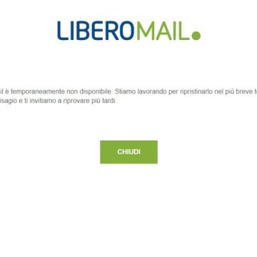 Libero mail non funziona