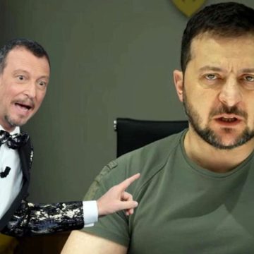 Zelensky a Sanremo