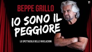 Beppe Grillo a teatro