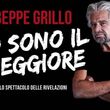Beppe Grillo a teatro