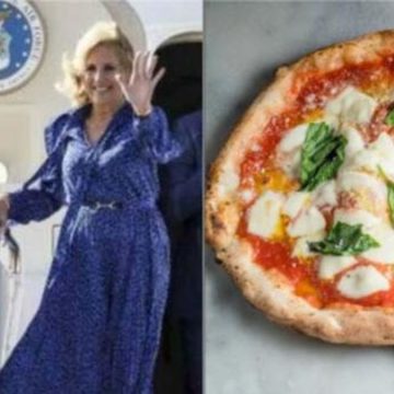 Biden, pizza per la moglie Jill