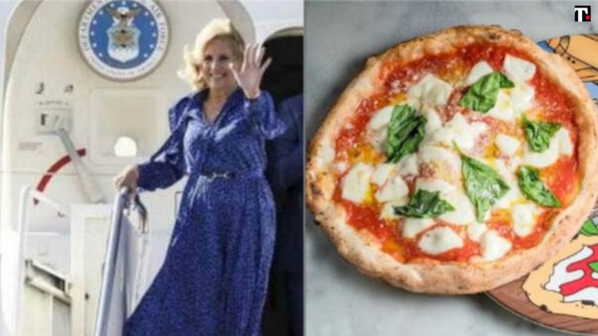 Biden, pizza per la moglie Jill
