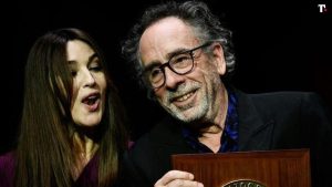 Monica Bellucci e Tim Burton