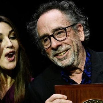 Monica Bellucci e Tim Burton