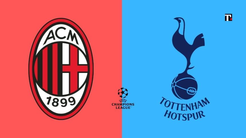 Champions League: Milan-Tottenham, le probabili formazioni