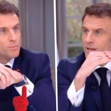 Macron parla di povertà in tv e si sfila (di nascosto) l’orologio di lusso. VIDEO