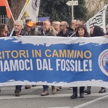 Piombino, manifestazione