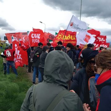 Cutro, manifestazione