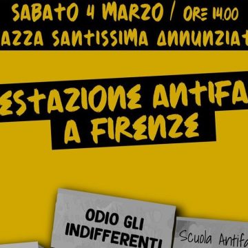 Firenze, manifestazione