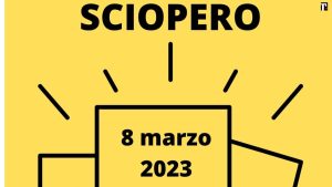 Sciopero scuola l'8 marzo 2023