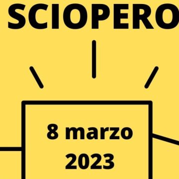 Sciopero scuola l'8 marzo 2023