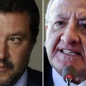 De Luca e Salvini