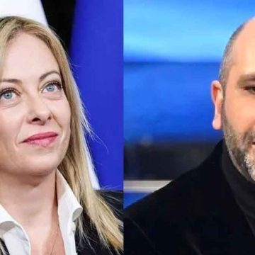 La Meloni da Checco Zalone