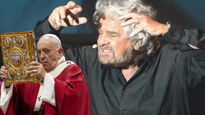 Beppe Grillo fonda una nuova religione