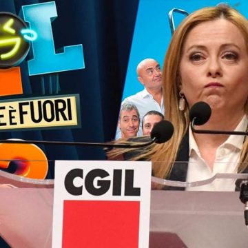 Meloni alla Cgil