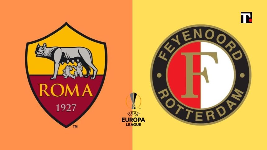 Europa League: Roma-Feyenoord, probabili formazioni e dove guardare la partita