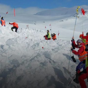 Norvegia, valanga