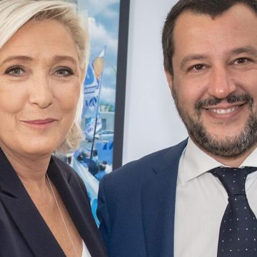 Salvini, Marine Le Pen
