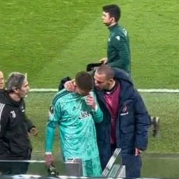 Szczesny, malore
