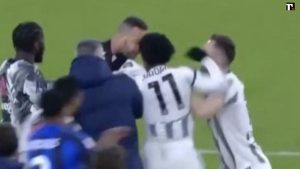 Tensione - Cuadrado contro Handanovic