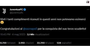 Scudetto Napoli, la Juventus