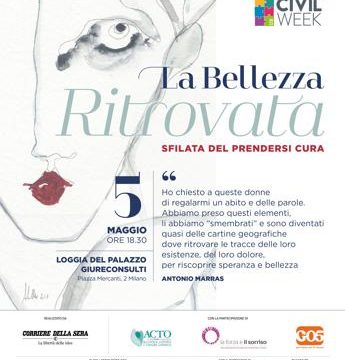 'La Bellezza ritrovata', il 5 maggio una sfilata per sostenere il coraggio delle donne