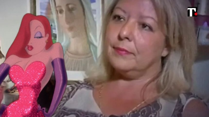 La veggente Gisella a Le Iene come Jessica Rabbit: non è mitomane, la disegnano così