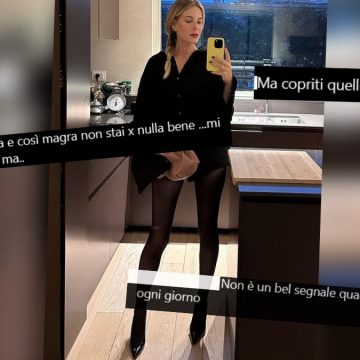 Marcuzzi mozzafiato sui social. Ma gli haters: “Hai le gambe storte…”
