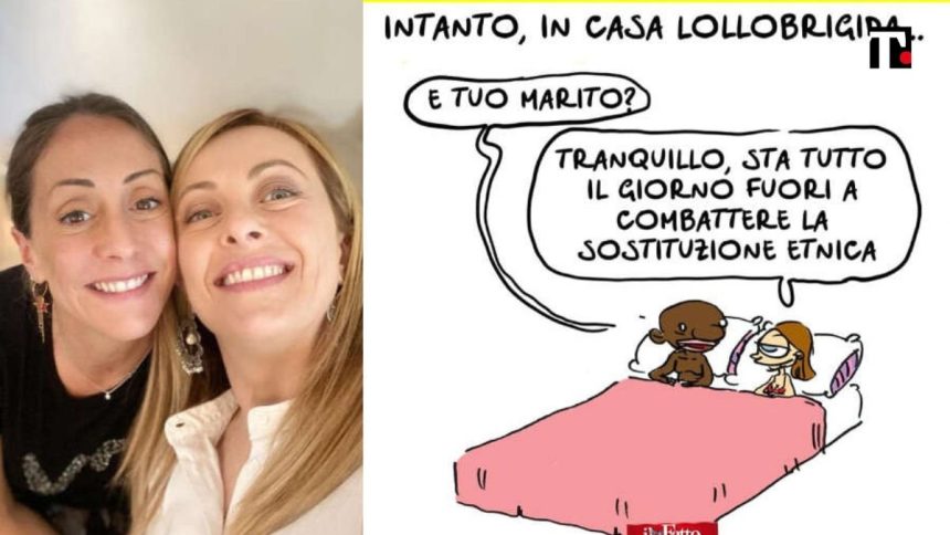 Vignetta Meloni, interviene l’Ordine. Censura? “No, atto dovuto”