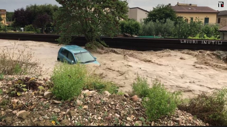 Assisi, bomba d'acqua