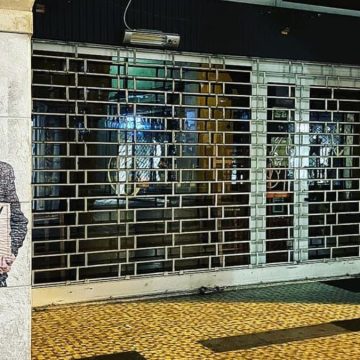 Street art ironizza su Travaglio