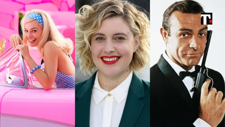 Greta Gerwig Barbie James Bond