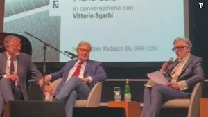 Sgarbi e Morgan contro Amadeus