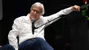 Sgarbi contro i giornalisti di Repubblica