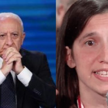 De Luca contro Elly Schlein