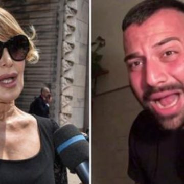 Barbara D'Urso contro Er Faina