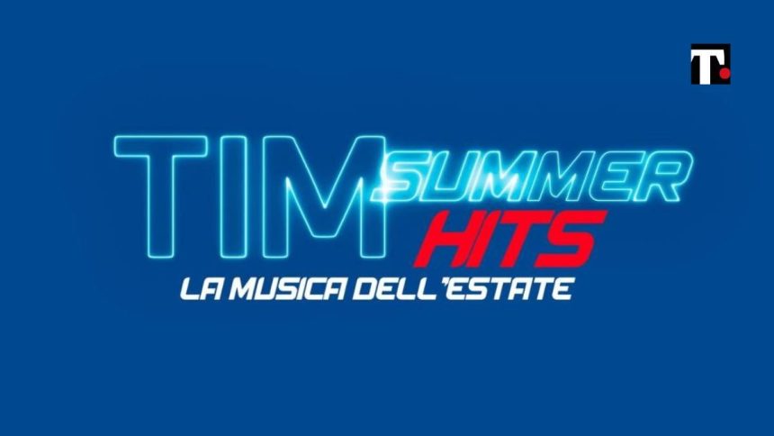 Tim Summer Hits 2023 scaletta cantanti 16 luglio